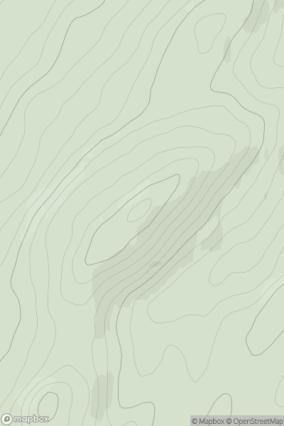 Thumbnail image for Carn na Saobhaidhe [Glen Albyn and the Monadh Liath] [NH404063] showing contour plot for surrounding peak